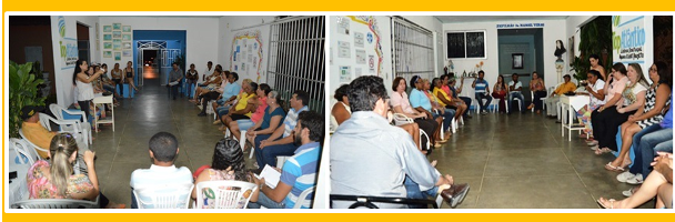 Equipe em reunião, planejando o evento em Milagres-CE | Foto: Portal OKariri 