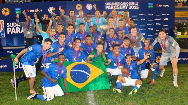 Seleção Brasileira foi campeã Sul-Americana mesmo com a derrota para a Colômbia Foto: Reprodução/ CBF
