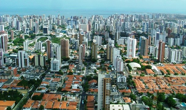Vista aérea da capital cearense | Foto: divulgação