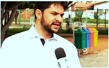 Segundo o prefeito Guilherme Landim, o investimento é feito para que tudo saia de acordo com as normas ambientais do Brasil |Imagem: Reprodução G1