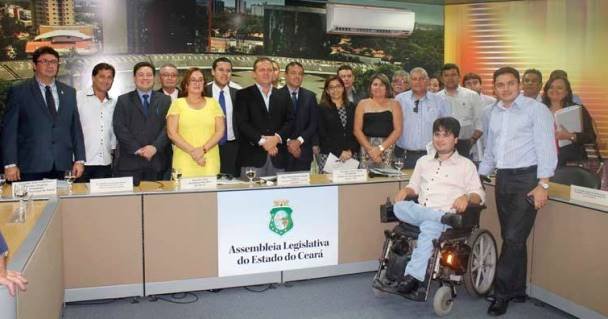 Cerca de 150 vereadores estiveram presentes representando as Câmaras Municipais de Milagres-CE quem esteve presente foi Giancles Filgueira (Pros) | Foto: UVC