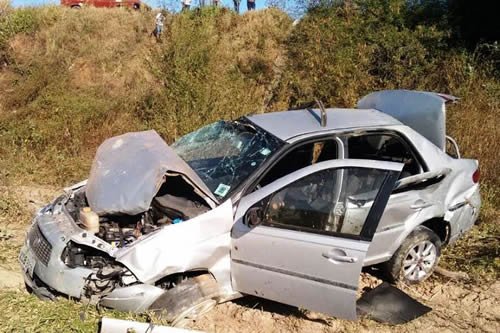 Francisco da Silva Ferreira se envolveu em um acidente de trânsito na tarde desta segunda-feira (20) (Foto: Agência Miséria)