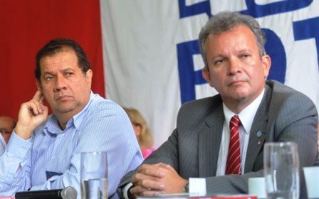 Carlos Lupi e André Figueiredo estiveram reunidos com a Presidenta Foto: Divulgação