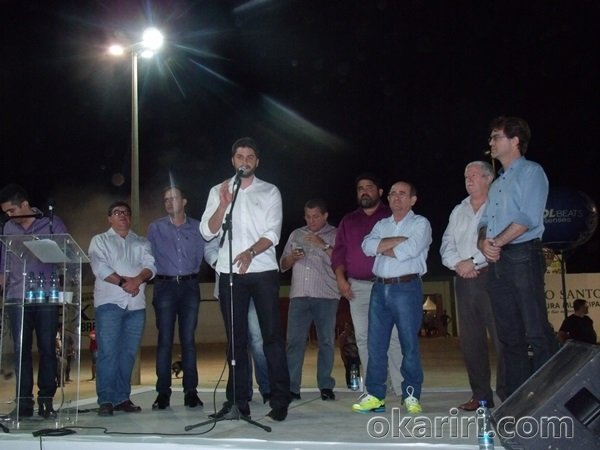 Abertura oficial feira pelo prefeito Guilherme Landim | Foto: AgênciaOKariri