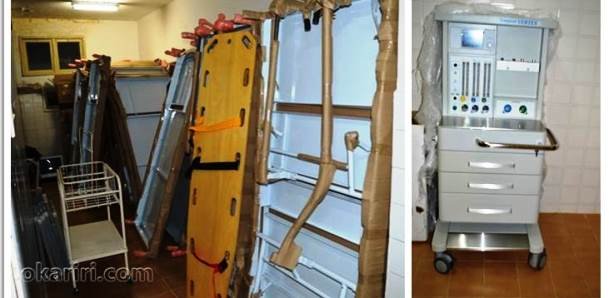Parte do novo equipamento que será entregue para a população| Foto: Portal OKariri