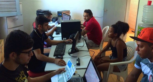 Em Mauriti já foram realizadas mais 700 entrevistas e cadastramento no sistema | Foto Divulgação