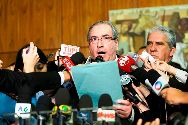 Brasília - Eduardo Cunha renuncia à presidência da Câmara dos Deputados | Marcelo Camargo/Agência Brasil