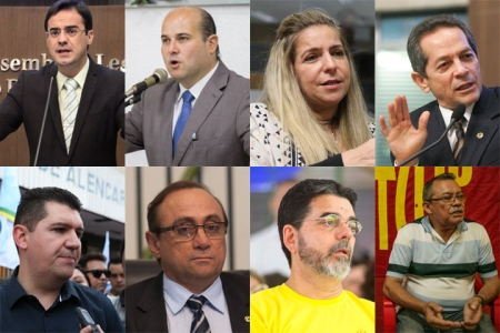 Candidatos a prefeito de Fortaleza (Foto: Diário do Nordeste)