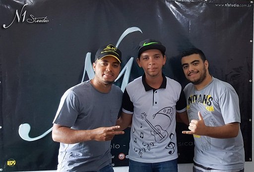 Sousa Cobra, Geo Stronda e Nilberto Melo (Foto: Divulgação)