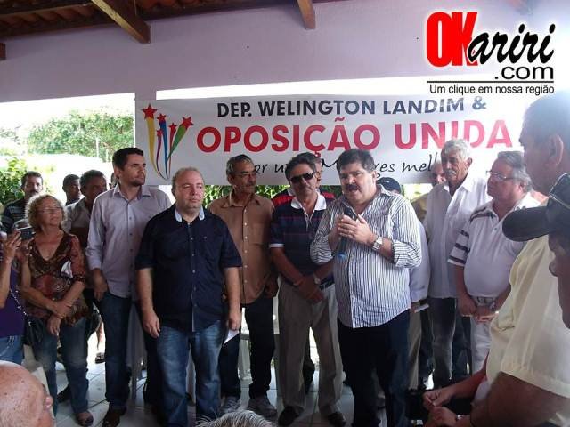  Deputado Wellington Landim participa de reunião política da oposição