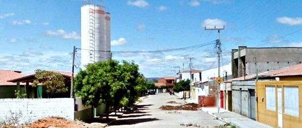 Rua Aristides Nezinho, 47, bairro São Francisco em Brejo Santo/CE | Imagem: Google Maps