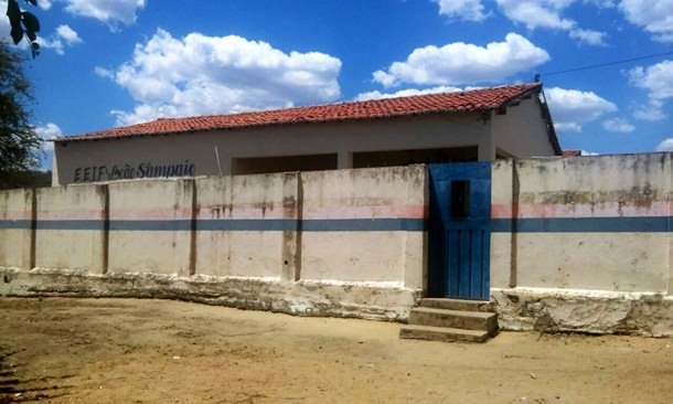 Escola Leão Sampaio no Sitio Nazaré, Milagres-CE | Foto: OKariri