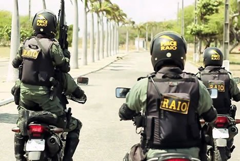 RAIO, Polícia Militar do Ceará. (Foto: Divulgação)