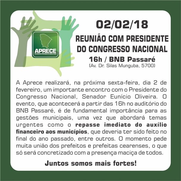 encontro com Eunício