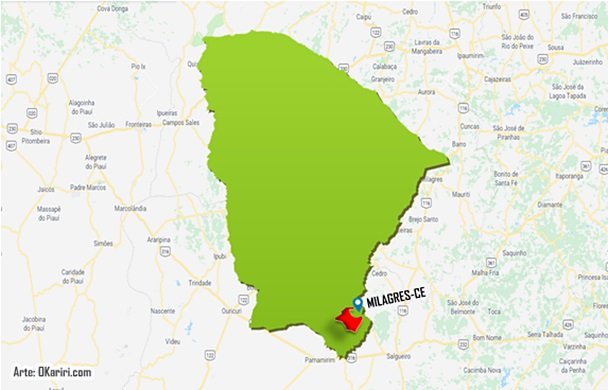 Mapa Milagres