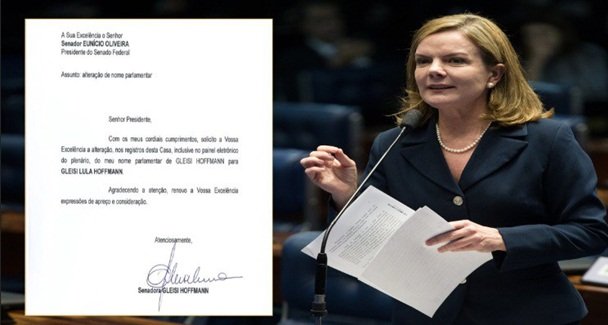 senadora Gleisi Hoffmann