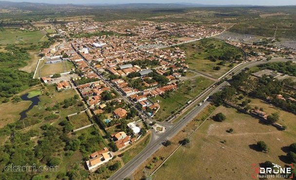 Vista Aérea de Milagres-CE | Imagem: K Drone