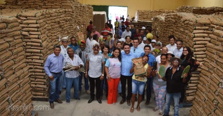 Solenidade de lançamento do Programa Hora de Plantar, Safra 2018-2019, acontecido na manhã desta sexta-feira (23/nov) em Milagres-CE. | Foto: OKariri