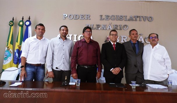 Da esquerda para a direita da tela: Ladim, Tião, Jorge, Ubelardo, Lorim | Foto: OKariri.com 