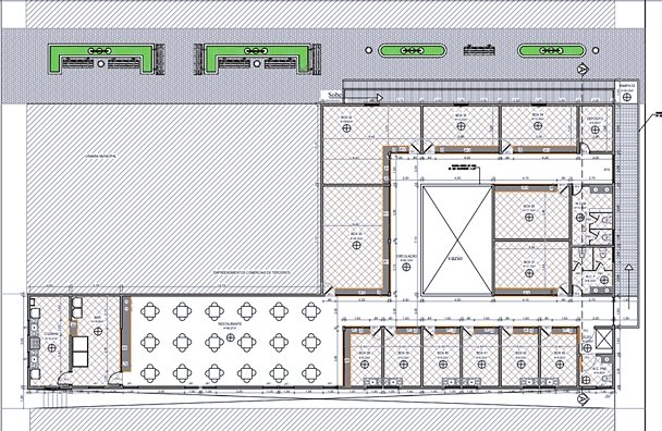 Projeto de como a prefeitura pretende que seja construído o novo mercado | Foto: Divulgação