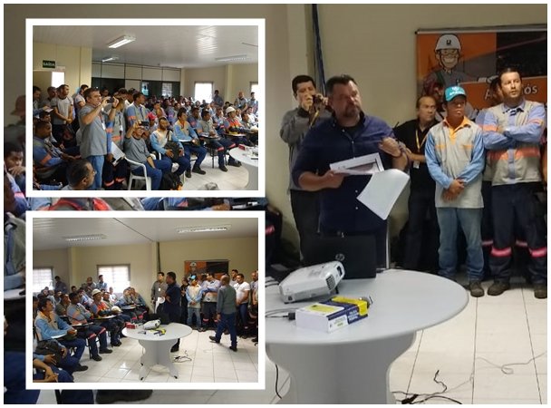 A palestra contou com a presença de funcionários e dirigentes das empresas | Foto: Divulgação