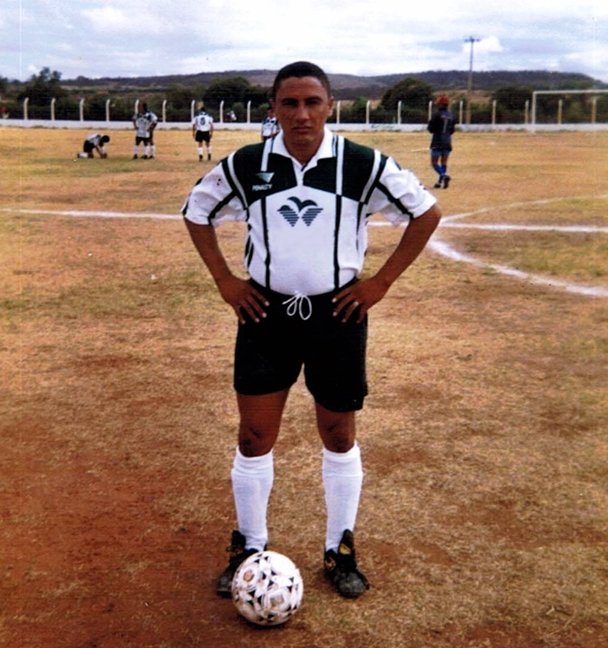 Wedson Moreira Nonato, o "Kaká", era desportista em Abaiara, residia da Vila São José | Foto: Acervo da Família