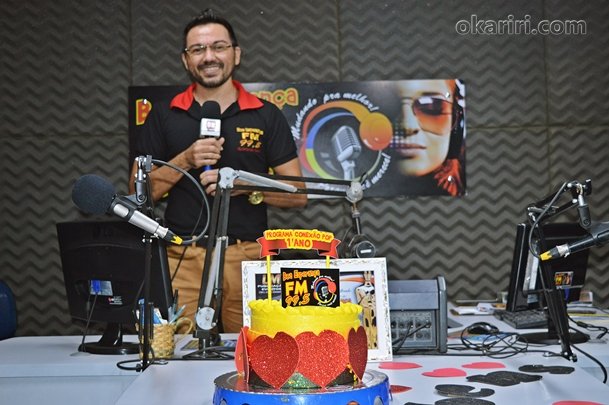 Roberlandio Nunes, Locutor do Conexão Pop E Redator do Portal OKariri